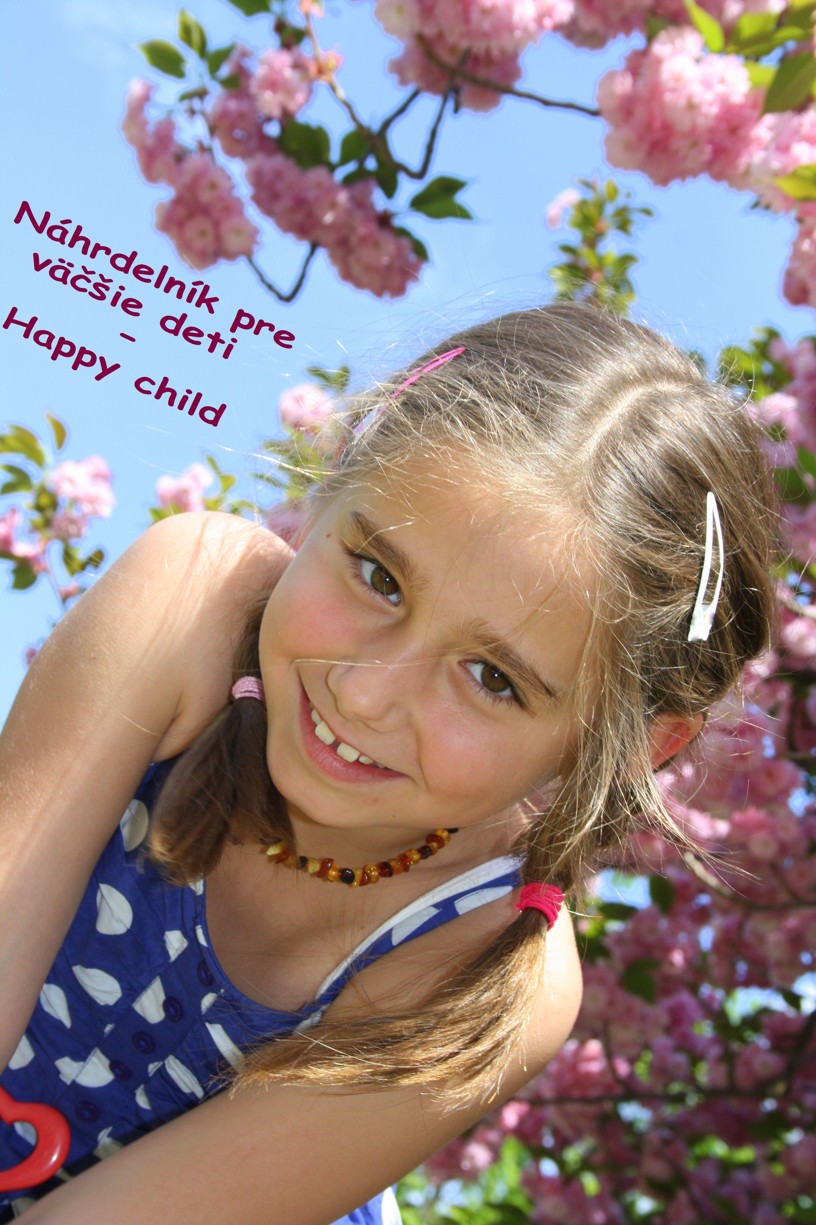 NÁHRDELNÍK - väčšie deti - HAPPY CHILD